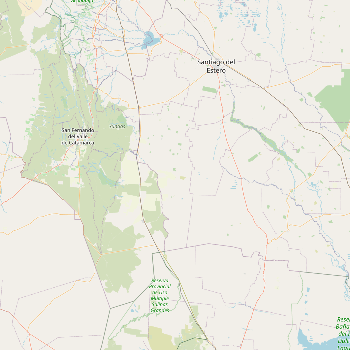 Mapa de las fuentes de los datos