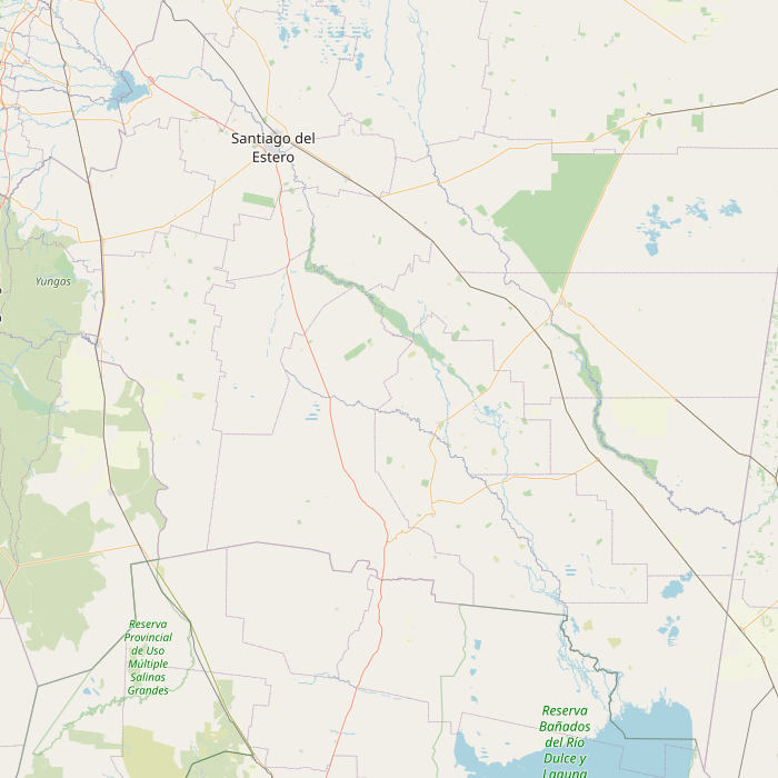 Mapa de las fuentes de los datos