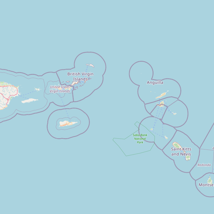 Mapa de las fuentes de los datos