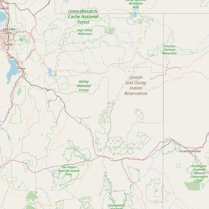 Mapa de las fuentes de los datos