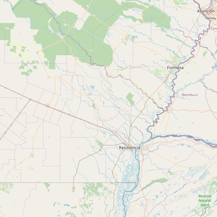 Mapa de las fuentes de los datos