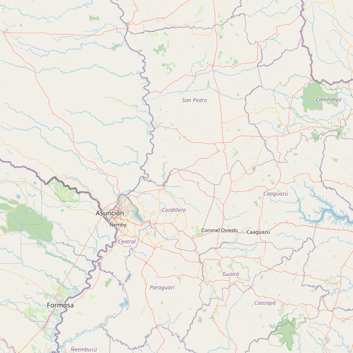 Carte des sources