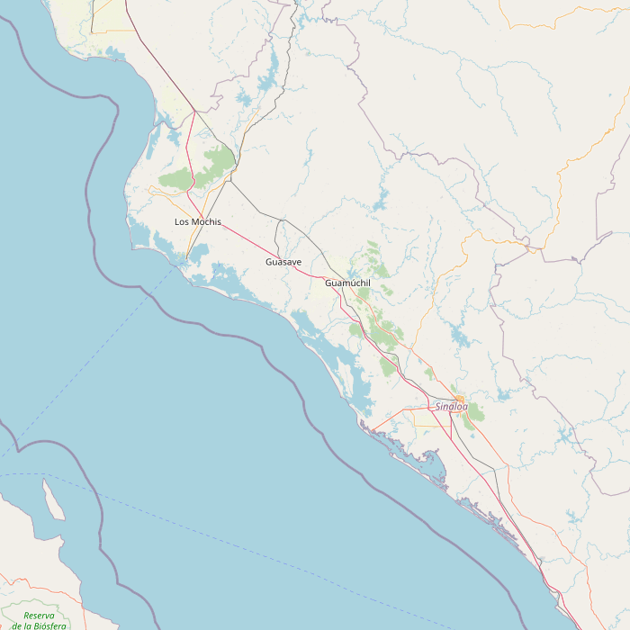 Mapa de las fuentes de los datos