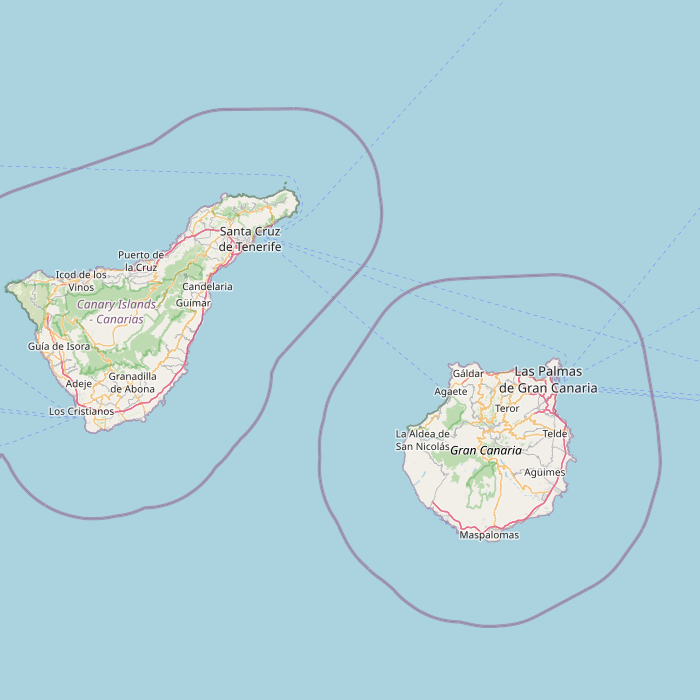 Mapa de las fuentes de los datos