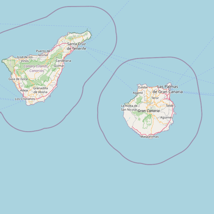 Mapa de las fuentes de los datos