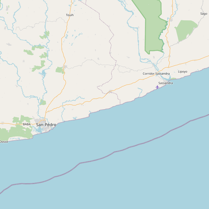 Mapa de las fuentes de los datos