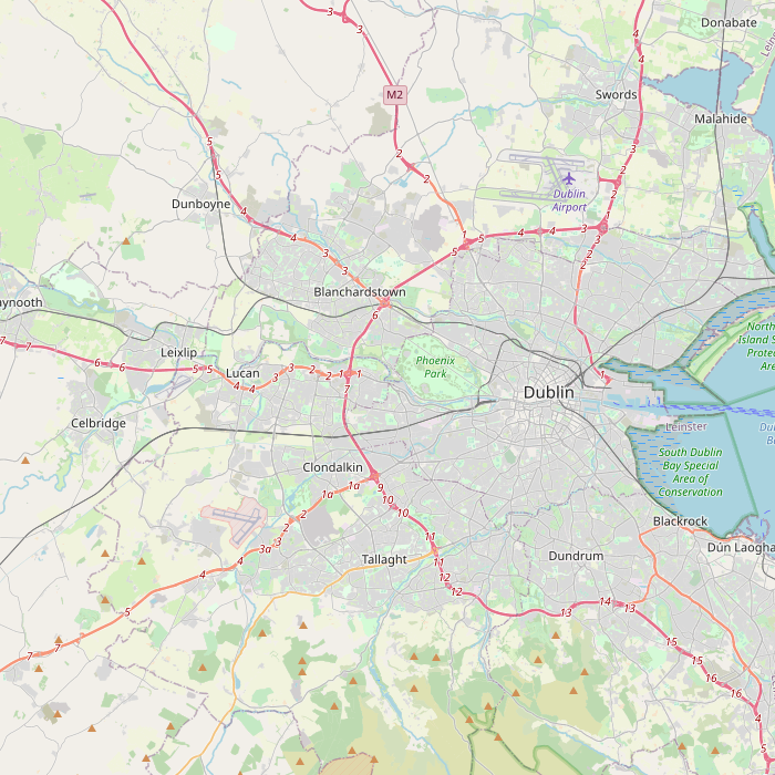 Mapa de las fuentes de los datos