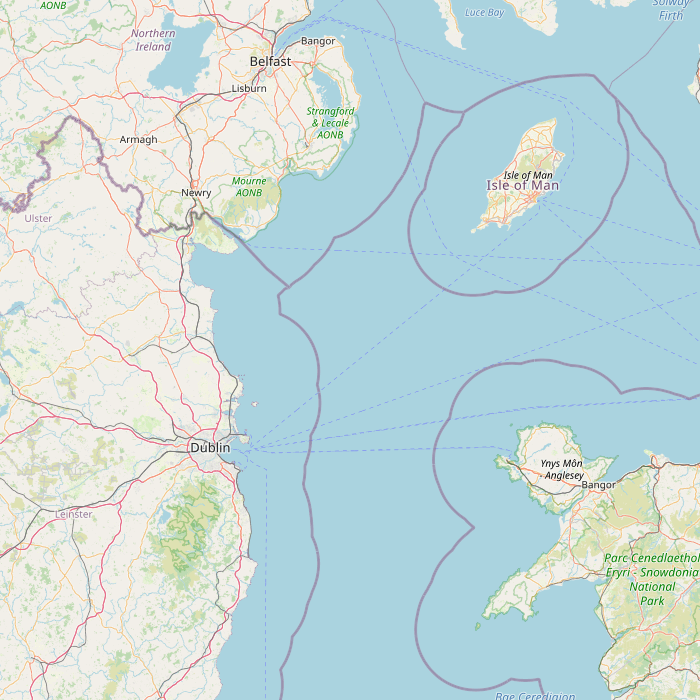 Mapa de las fuentes de los datos