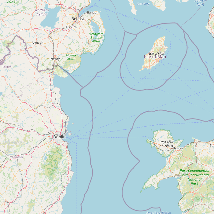 Mapa de las fuentes de los datos