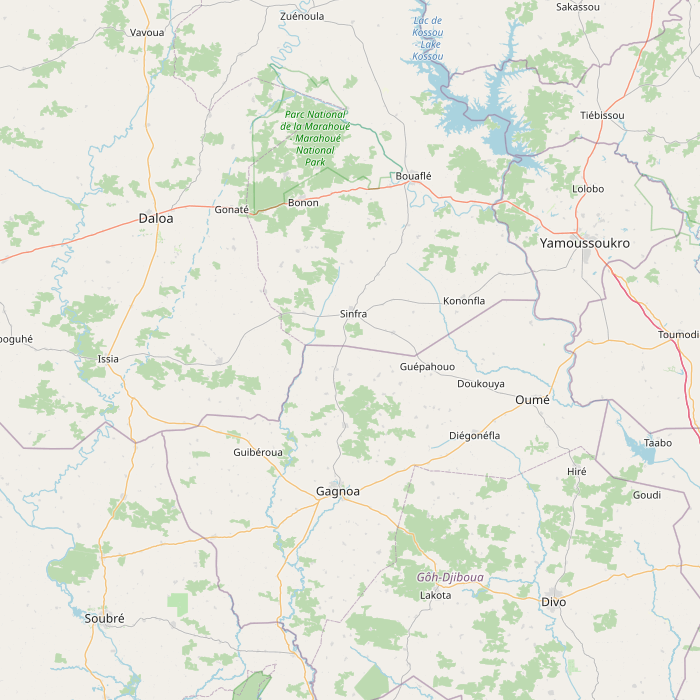 Mapa de las fuentes de los datos