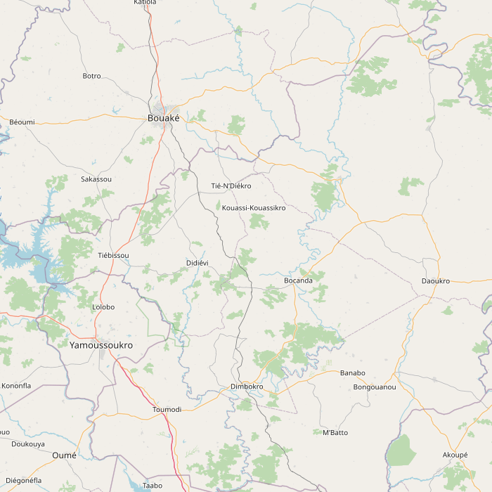 Mapa de las fuentes de los datos