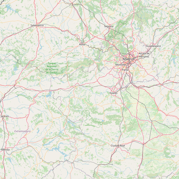 Mapa de las fuentes de los datos