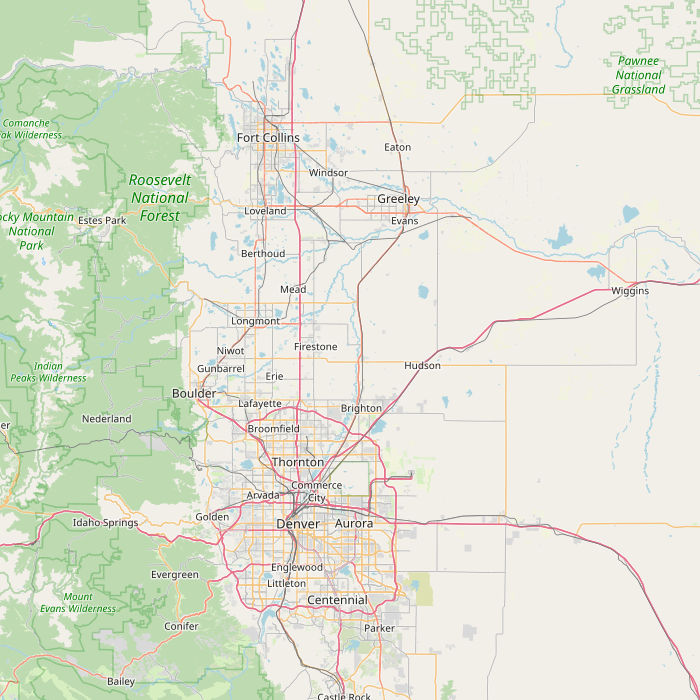 Mapa de las fuentes de los datos