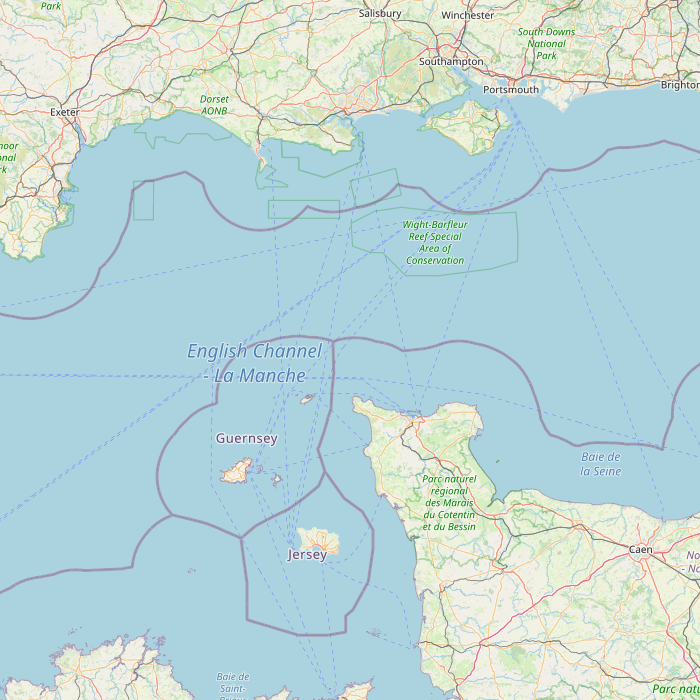 Mapa de las fuentes de los datos