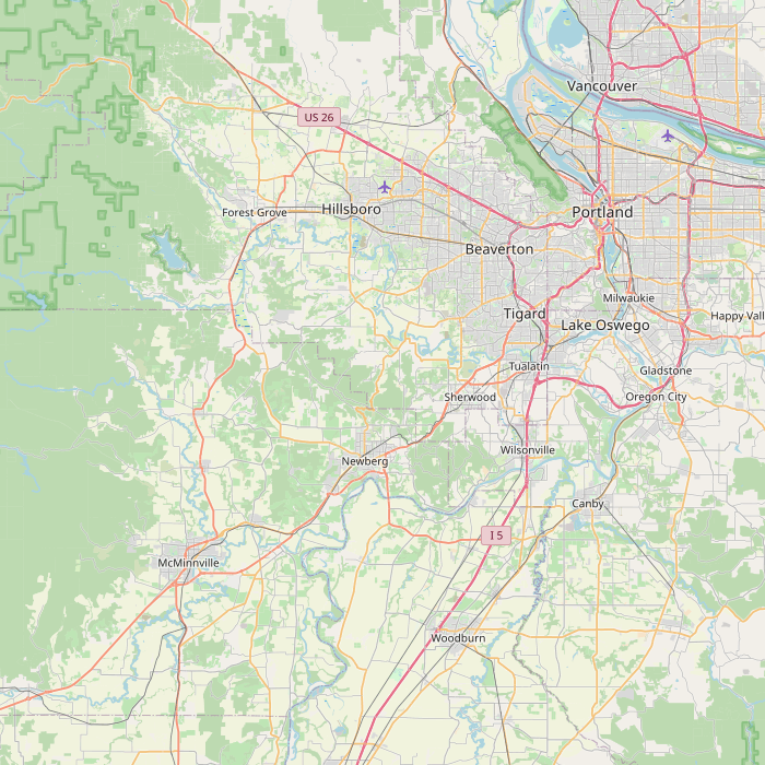 Mapa de las fuentes de los datos