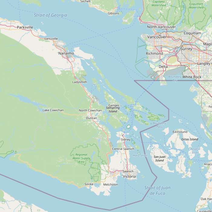 Mapa de las fuentes de los datos