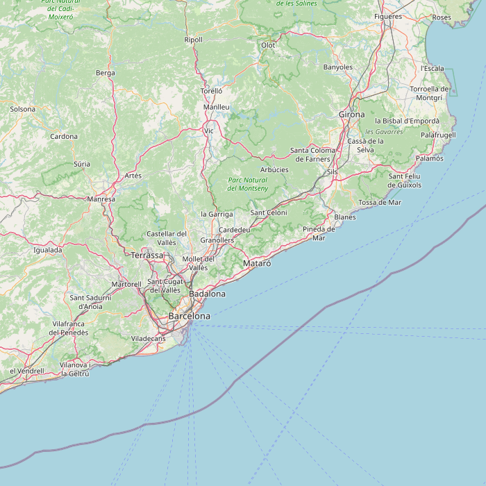 Mapa de las fuentes de los datos