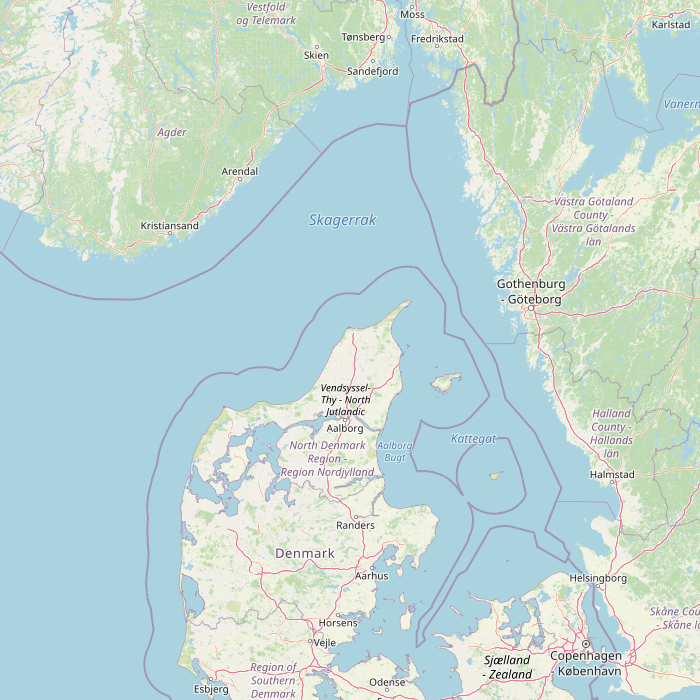 Mapa de las fuentes de los datos