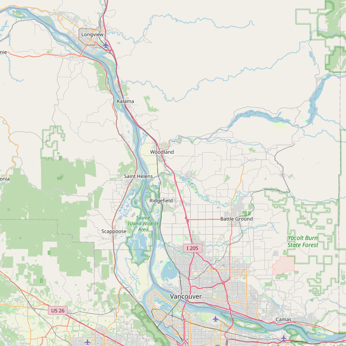 Mapa de las fuentes de los datos