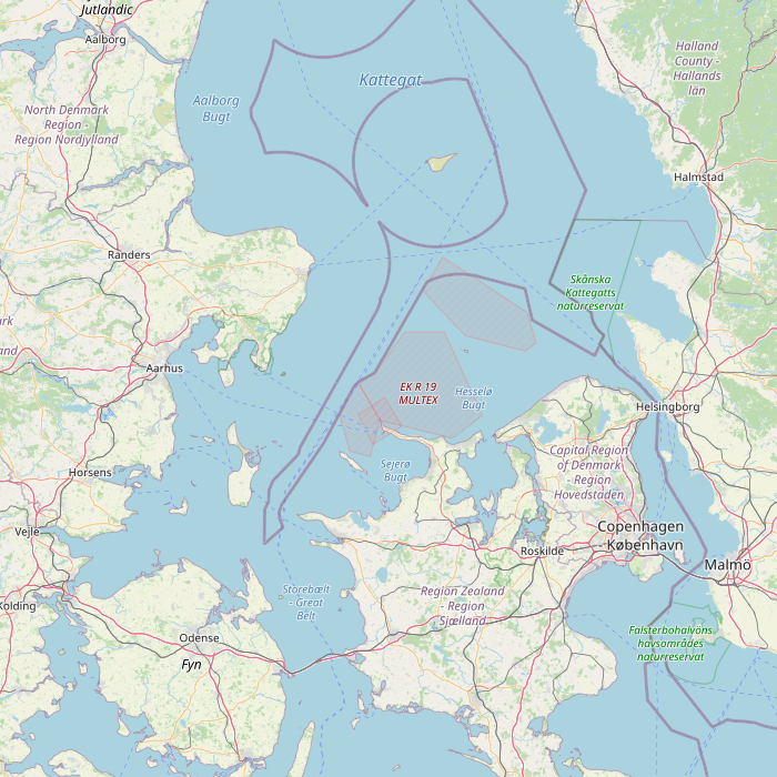 Mapa de las fuentes de los datos