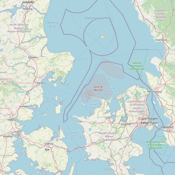 Mapa de las fuentes de los datos