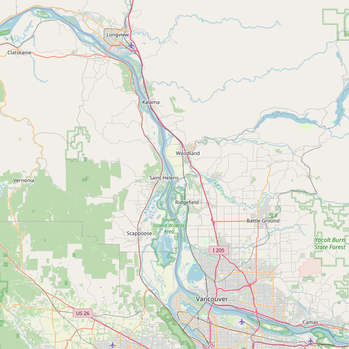 Mapa de las fuentes de los datos