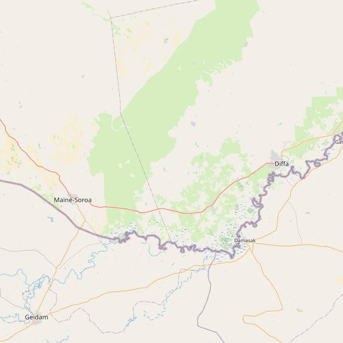 Mapa de las fuentes de los datos