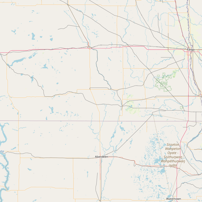 Mapa de las fuentes de los datos