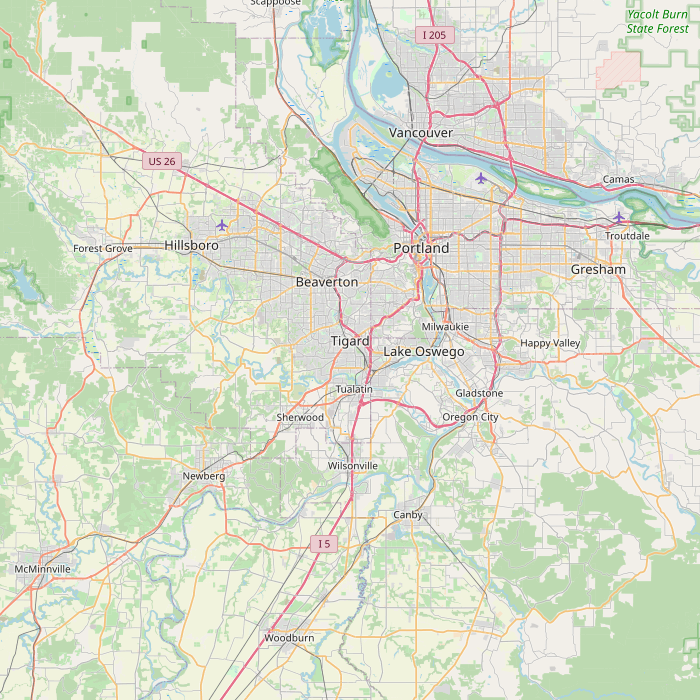 Mapa de las fuentes de los datos