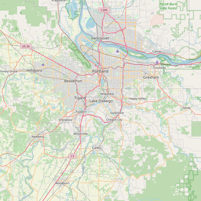 Mapa de las fuentes de los datos