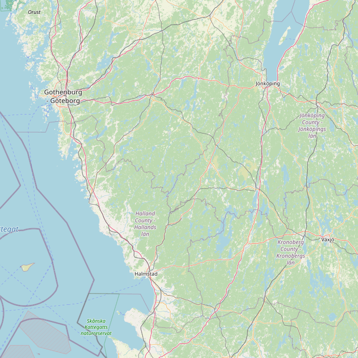 Mapa de las fuentes de los datos