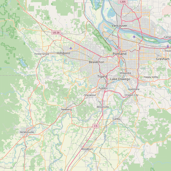 Mapa de las fuentes de los datos