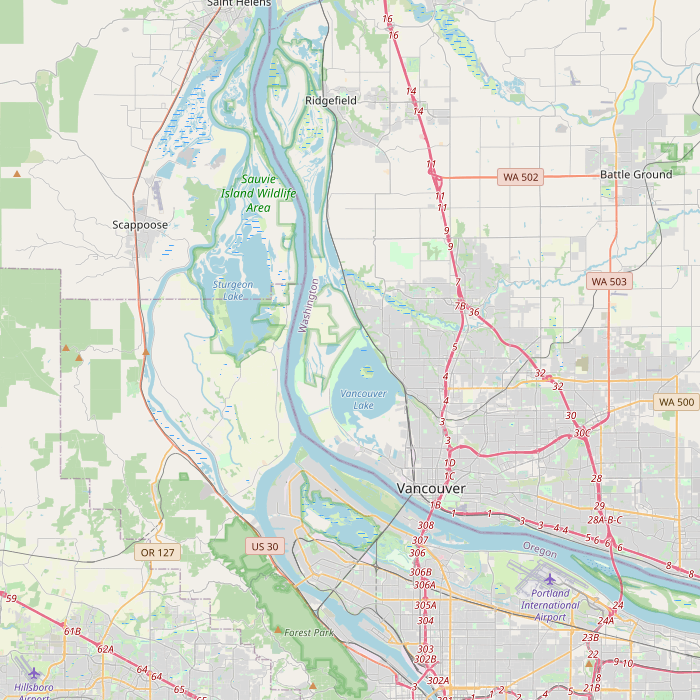 Mapa de las fuentes de los datos