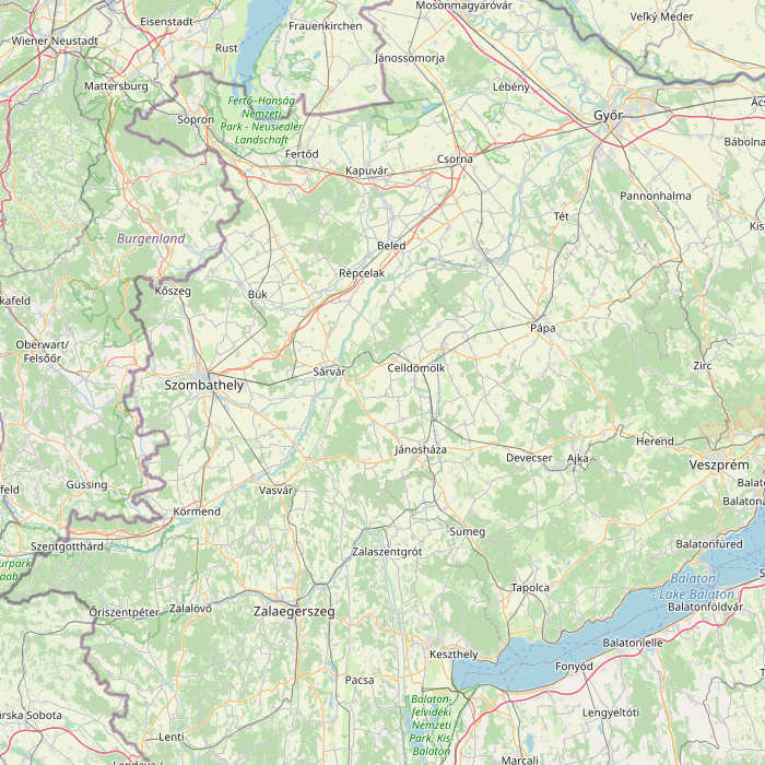 Carte des sources