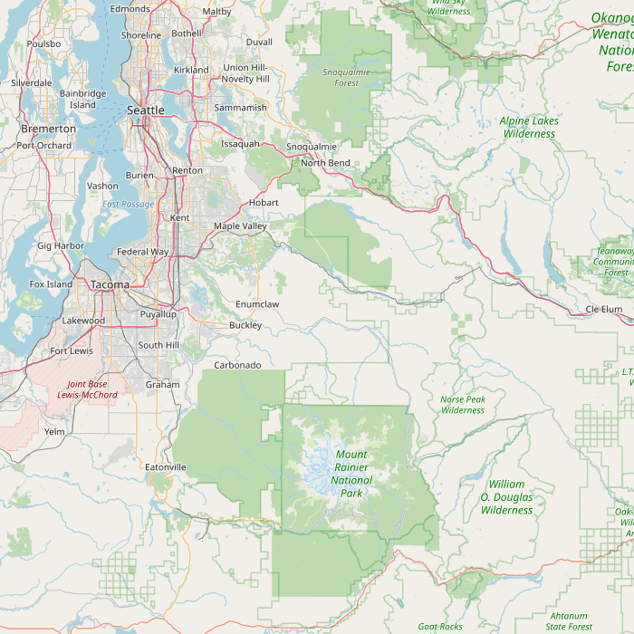 Mapa de las fuentes de los datos