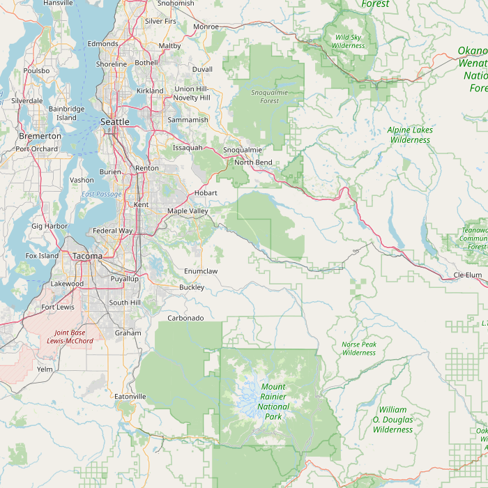 Mapa de las fuentes de los datos