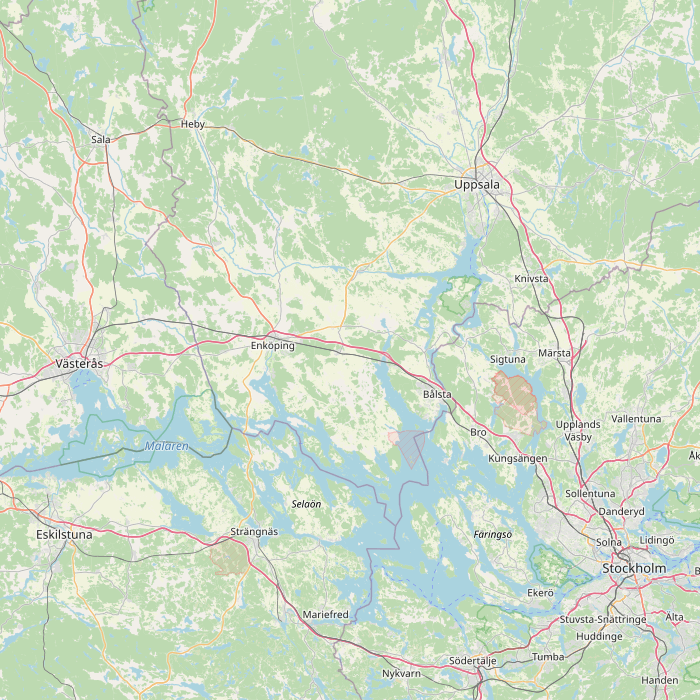 Mapa de las fuentes de los datos