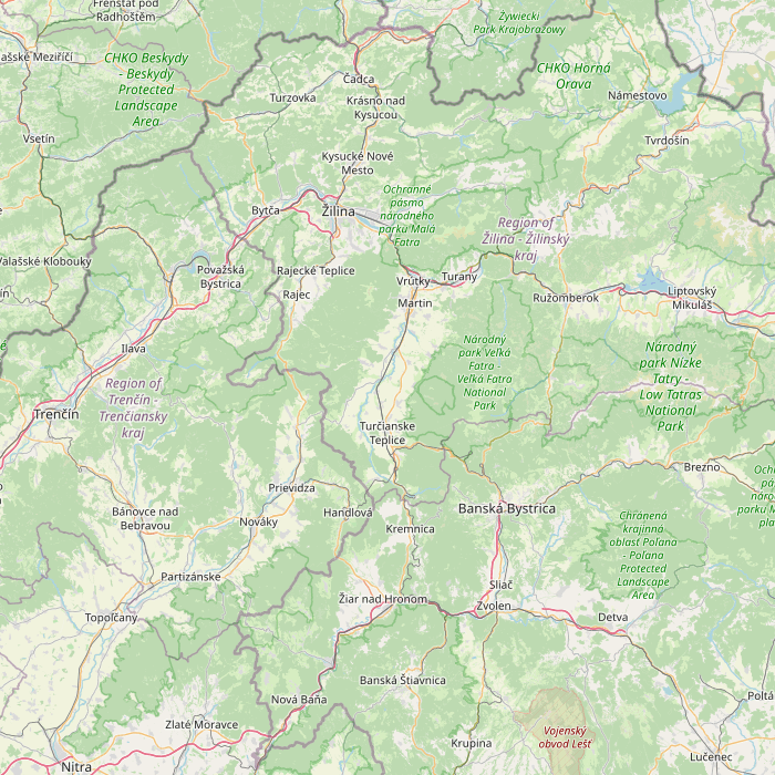 Carte des sources