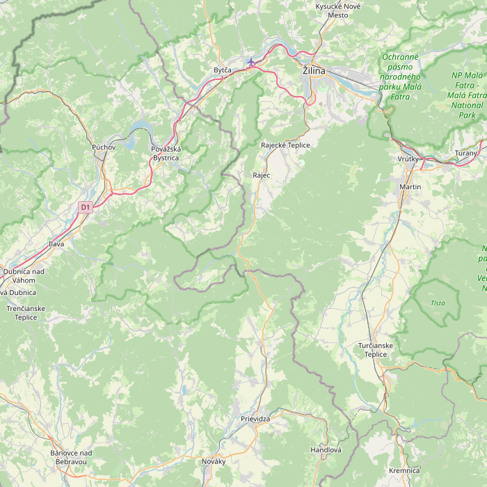 Carte des sources