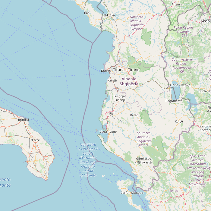 Mapa de las fuentes de los datos