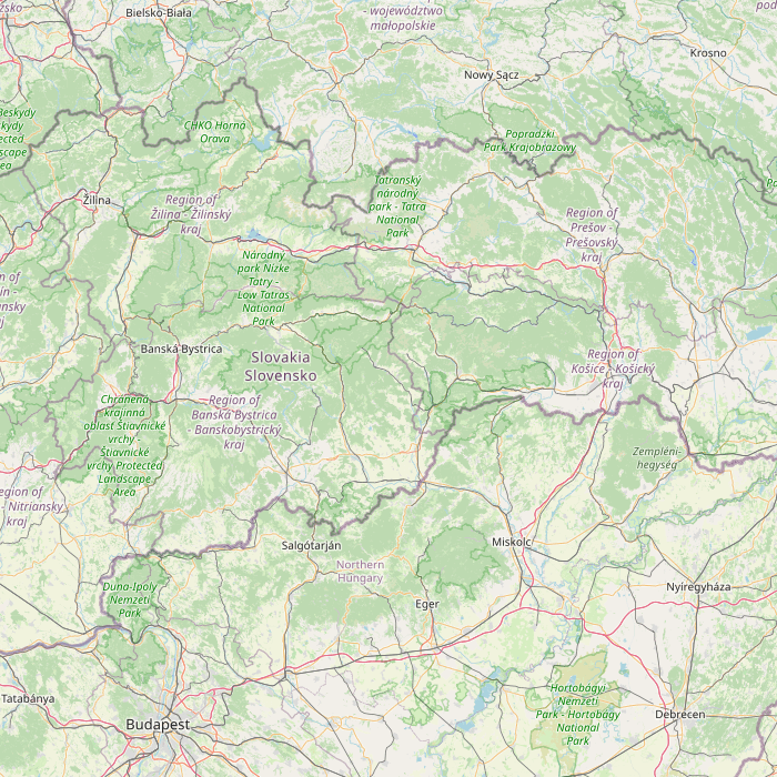 Carte des sources