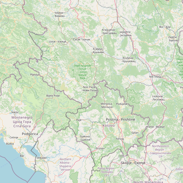 Carte des sources