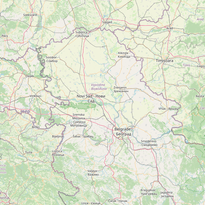 Carte des sources