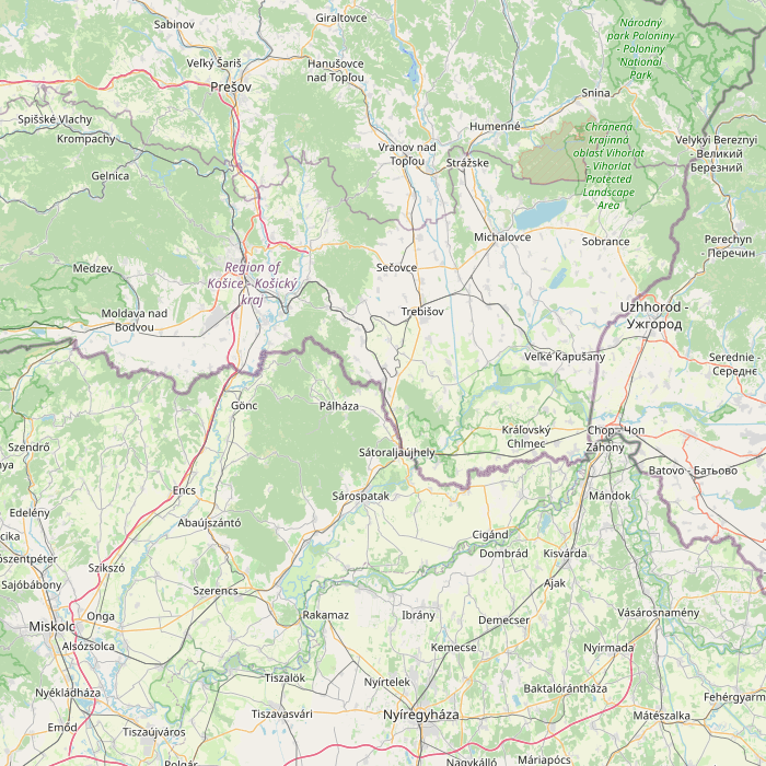 Carte des sources