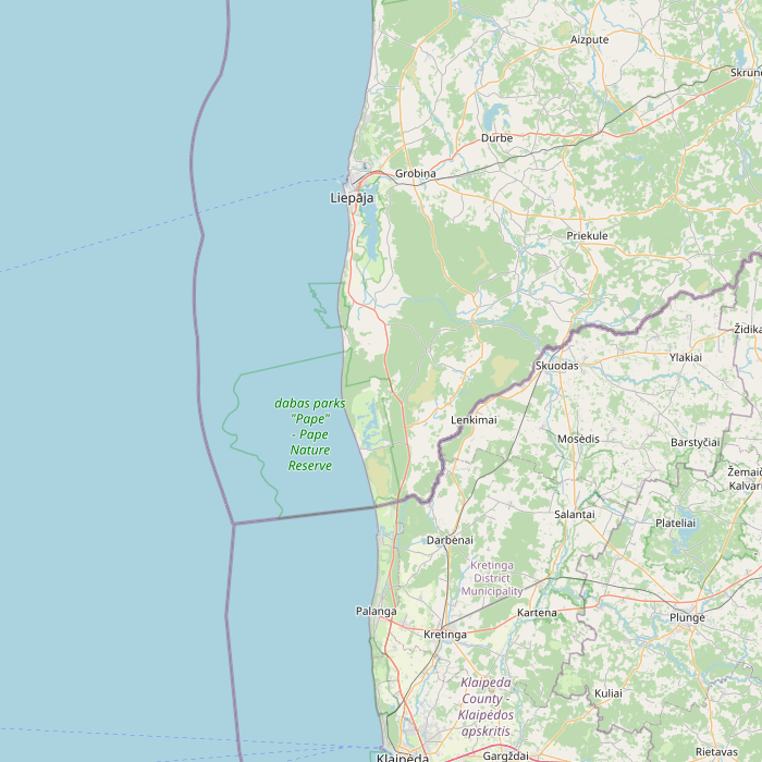 Mapa de las fuentes de los datos