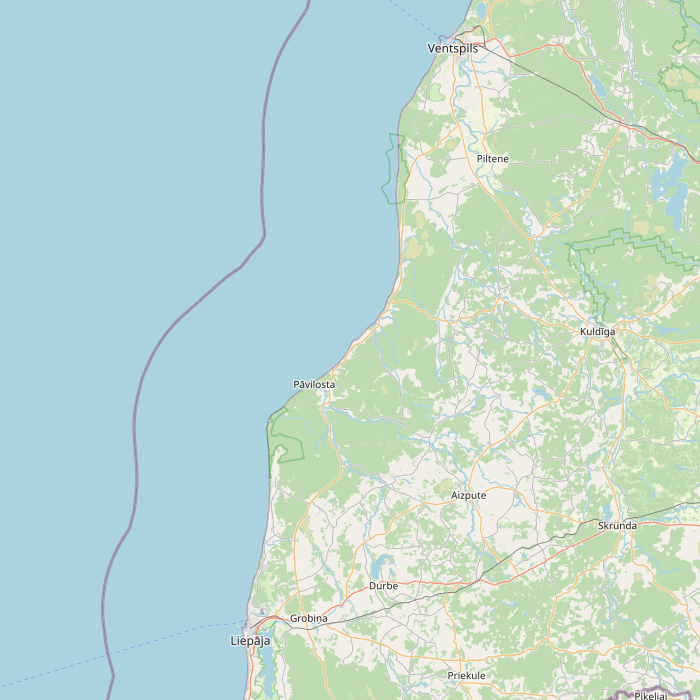 Mapa de las fuentes de los datos