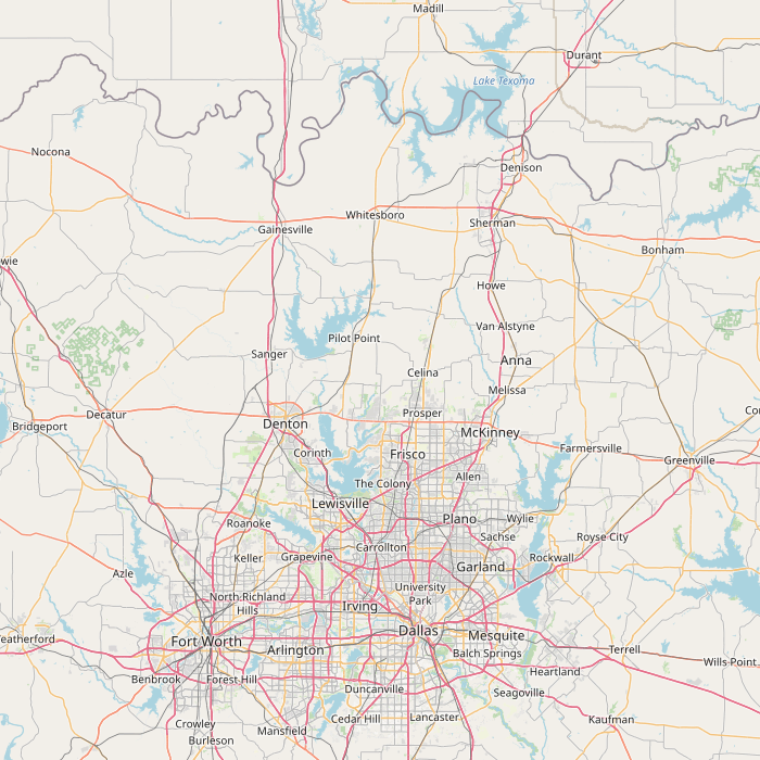 Mapa de las fuentes de los datos