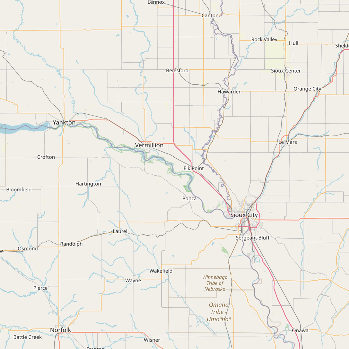 Mapa de las fuentes de los datos