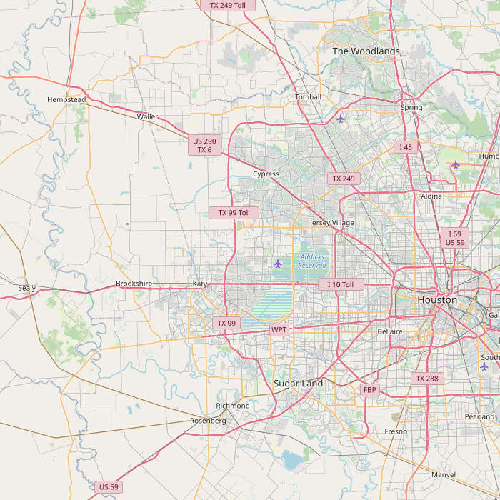 Mapa de las fuentes de los datos