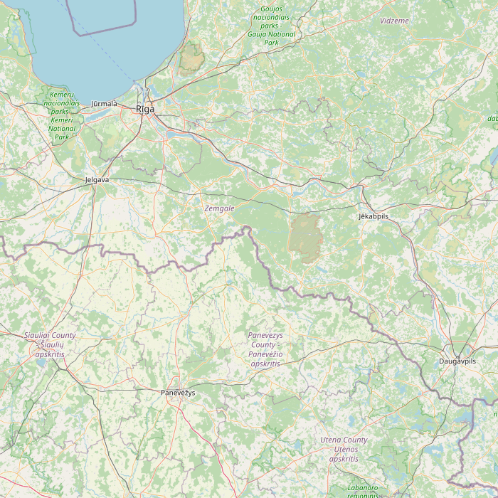 Mapa de las fuentes de los datos